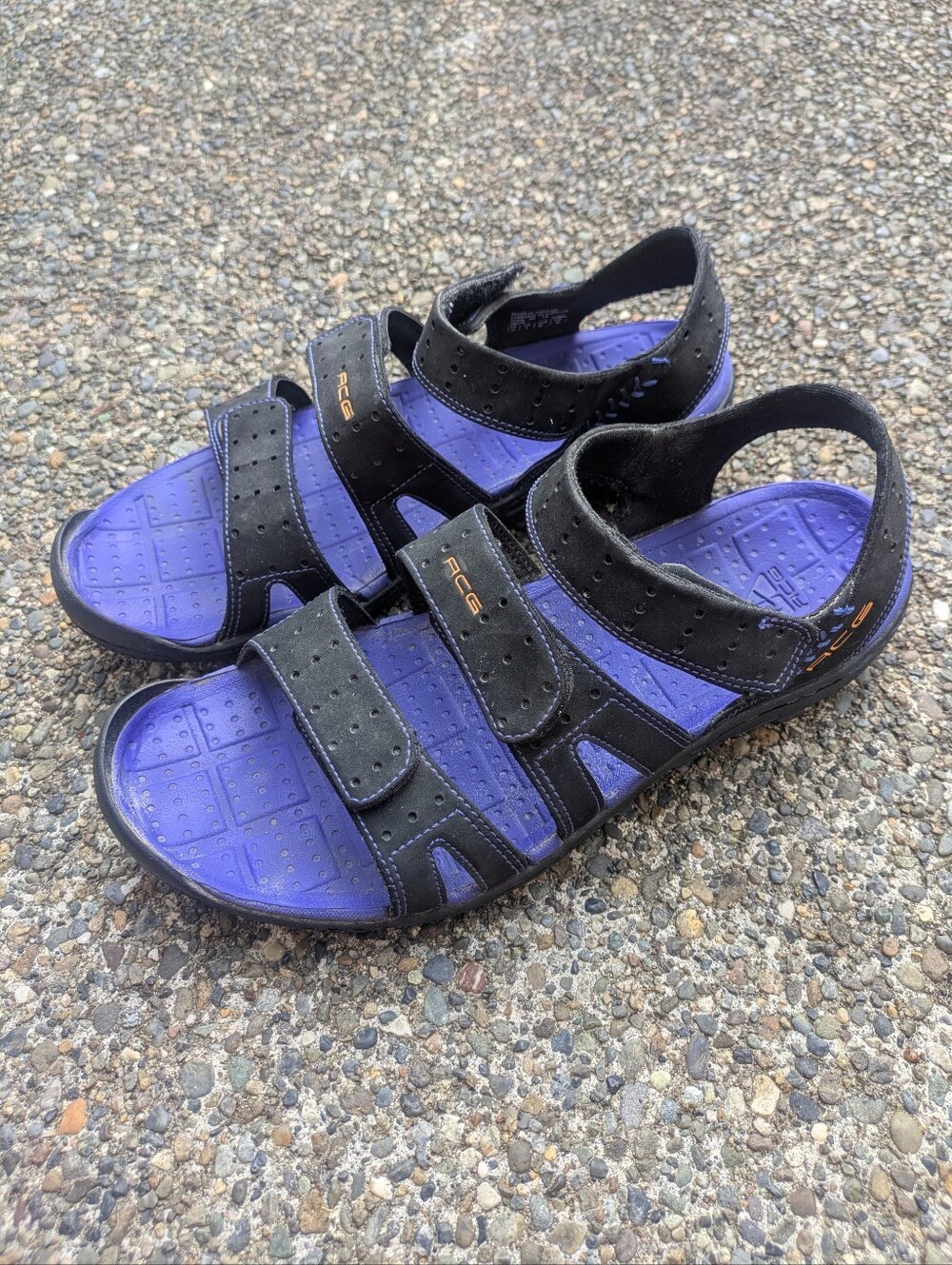 Nike ACG Black 3 Strap Sport Sandals